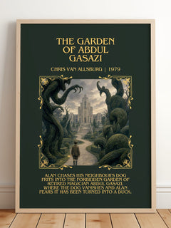 Garden Of Abdul Gasazi Minimalist Book Poster by Chris Van Allsburg – image 2