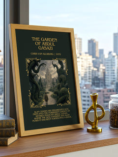 Garden Of Abdul Gasazi Minimalist Book Poster by Chris Van Allsburg – image 3