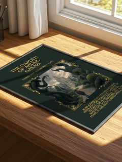 Garden Of Abdul Gasazi Minimalist Book Poster by Chris Van Allsburg – image 4
