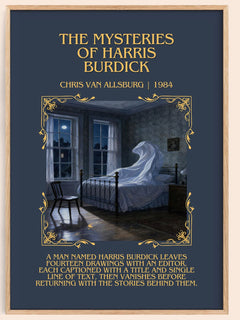 Mysteries Of Harris Burdick Minimalist Book Poster by C. Allsburg – image 1
