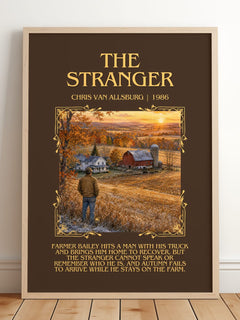 The Stranger Minimalist Book Poster by Chris Van Allsburg – image 2