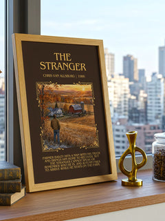 The Stranger Minimalist Book Poster by Chris Van Allsburg – image 3