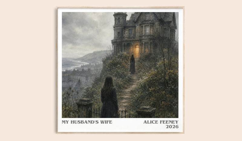 My Husband'S Wife Literary Art Print by Alice Feeney