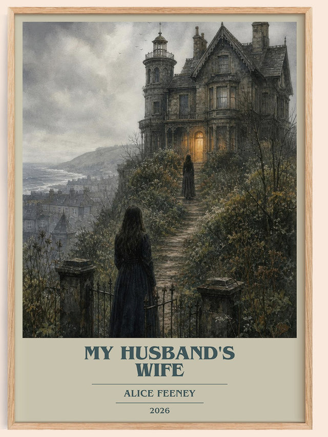 My Husband'S Wife Book Cover Poster by Alice Feeney