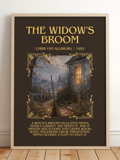 The Widow'S Broom Minimalist Book Poster by Chris Van Allsburg – image 2