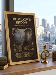 The Widow'S Broom Minimalist Book Poster by Chris Van Allsburg – image 3