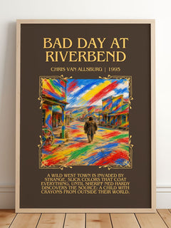 Bad Day At Riverbend Minimalist Book Poster by Chris Van Allsburg – image 2