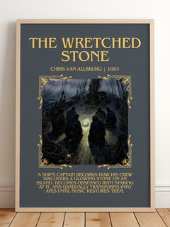 The Wretched Stone Minimalist Book Poster by Chris Van Allsburg – image 2
