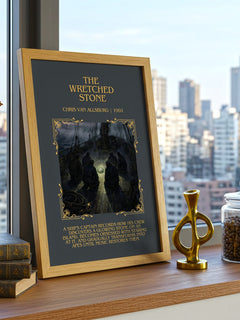 The Wretched Stone Minimalist Book Poster by Chris Van Allsburg – image 3
