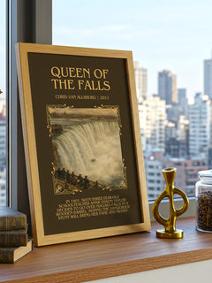 Queen Of The Falls Minimalist Book Poster by Chris Van Allsburg – image 3
