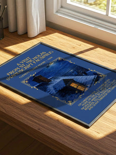 Visit From St. Nicholas (Manuscript Facsimile) Minimalist Book Poster – image 4