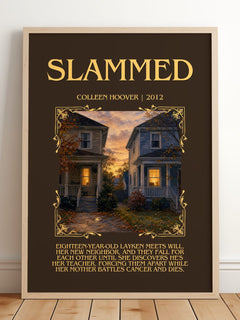 Slammed Minimalist Book Poster by Colleen Hoover – image 2