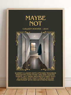 Maybe Not Minimalist Book Poster by Colleen Hoover – image 2