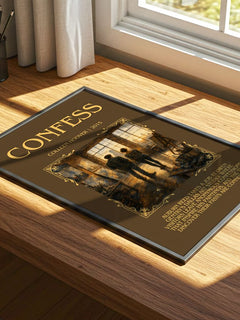 Confess Minimalist Book Poster by Colleen Hoover – image 4