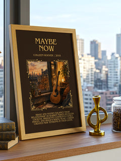Maybe Now Minimalist Book Poster by Colleen Hoover – image 3