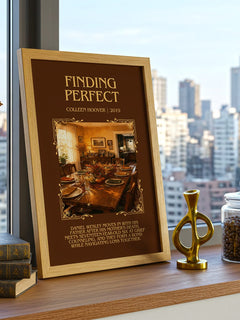 Finding Perfect Minimalist Book Poster by Colleen Hoover – image 3