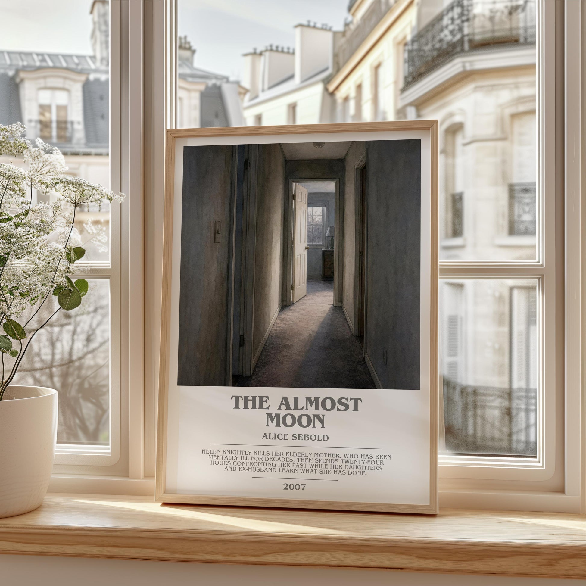 The Almost Moon Bookish Wall Art by Alice Sebold