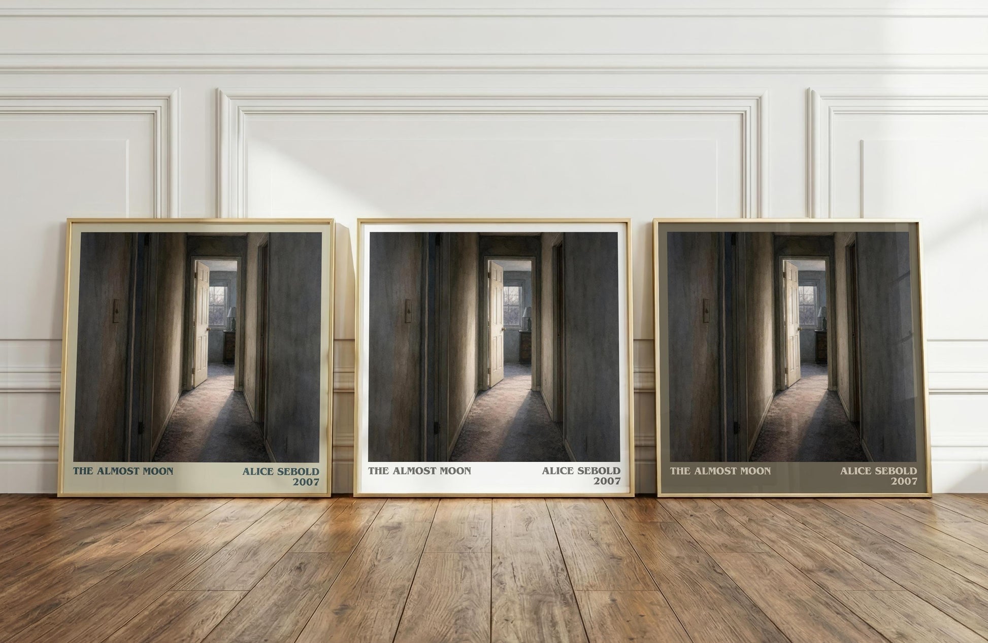 The Almost Moon Literary Art Print by Alice Sebold