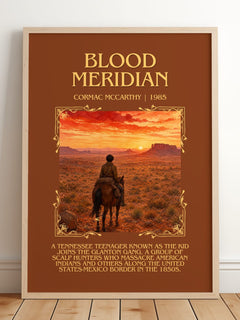 Blood Meridian Minimalist Book Poster by Cormac Mccarthy – image 2