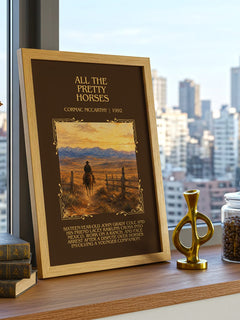 All The Pretty Horses Minimalist Book Poster by Cormac Mccarthy – image 3
