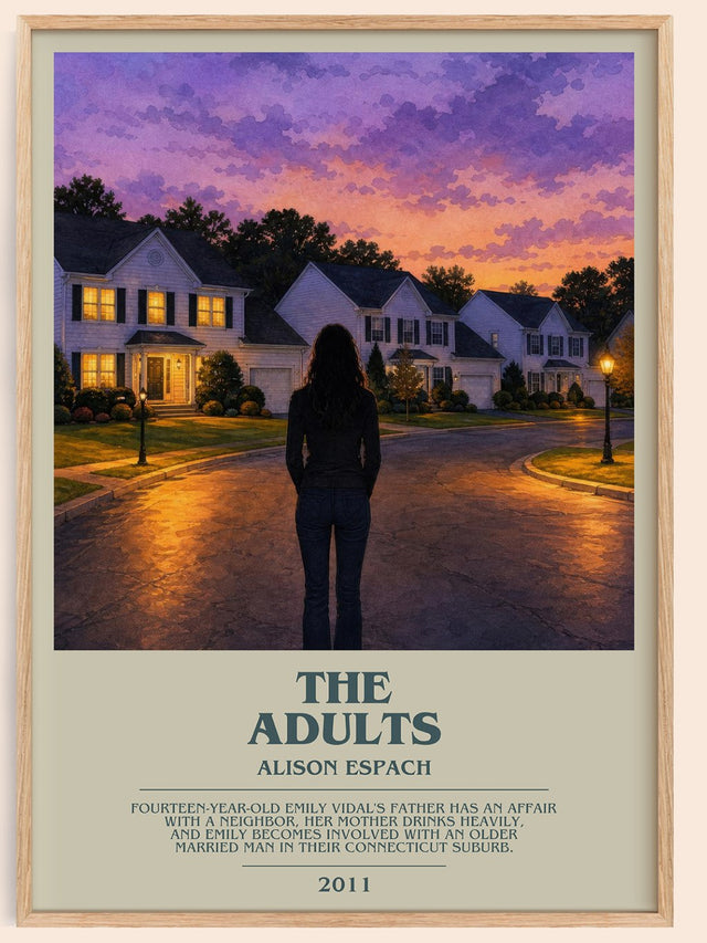 The Adults Bookish Wall Art by Alison Espach