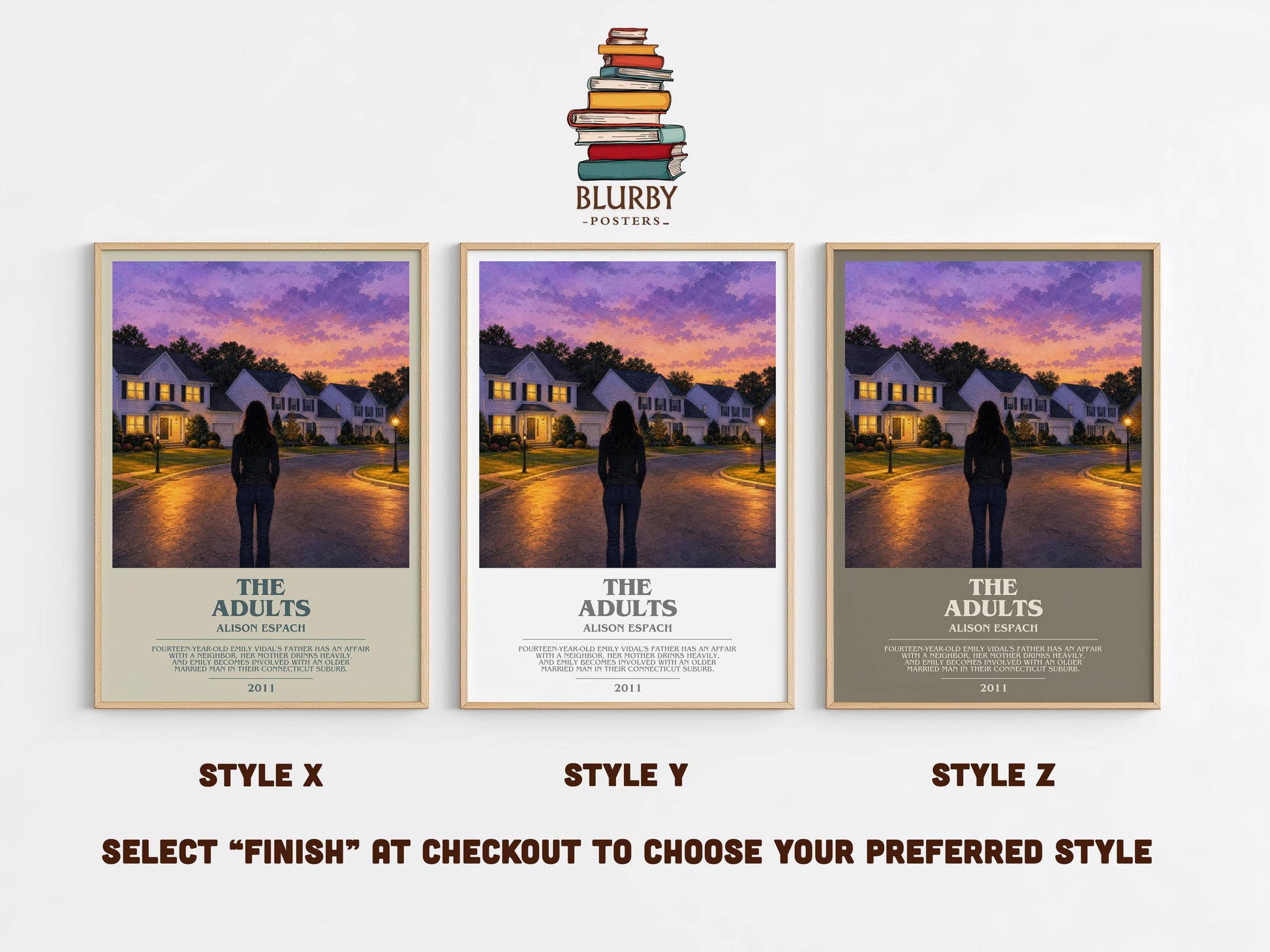 The Adults Bookish Wall Art by Alison Espach