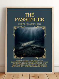 The Passenger Minimalist Book Poster by Cormac Mccarthy – image 2
