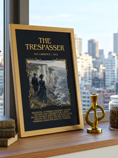 The Trespasser Minimalist Book Poster by D.H. Lawrence – image 3