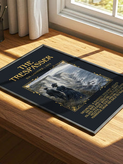 The Trespasser Minimalist Book Poster by D.H. Lawrence – image 4