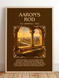 Aaron'S Rod Minimalist Book Poster by D.H. Lawrence – image 2