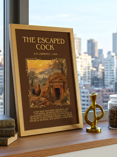 The Escaped Cock Minimalist Book Poster by D.H. Lawrence – image 3