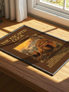The Escaped Cock Minimalist Book Poster by D.H. Lawrence – image 4