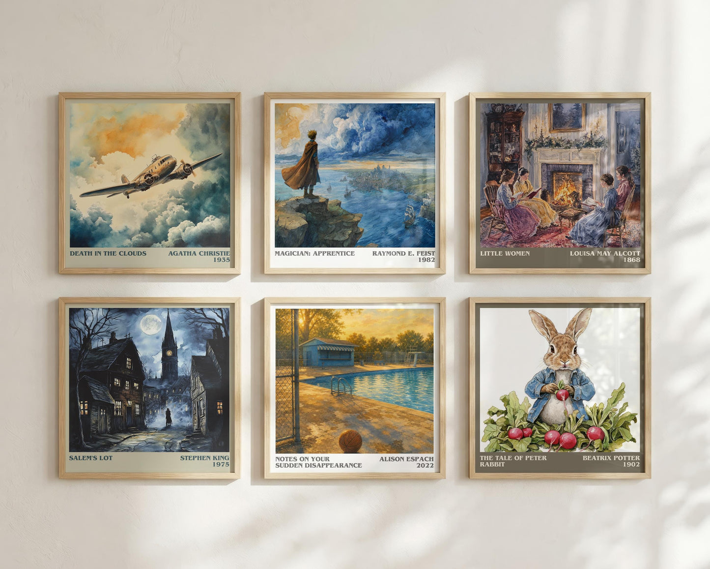 Notes On Your Sudden Disappearance Literary Art Print by Alison Espach