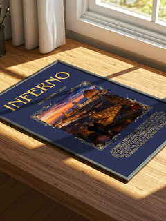 Inferno Minimalist Book Poster by Dan Brown – image 4