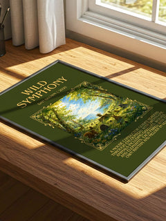 Wild Symphony Minimalist Book Poster by Dan Brown – image 4