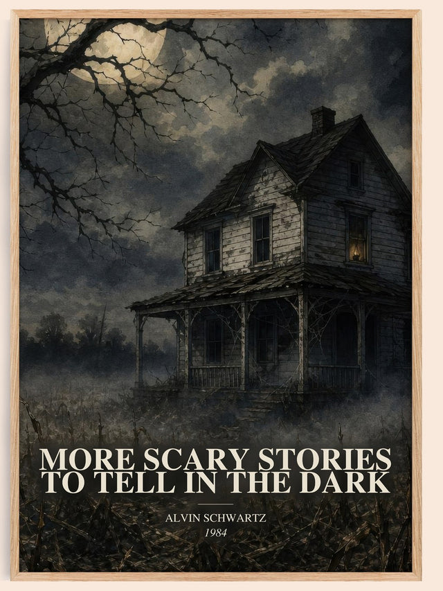 More Scary Stories To Tell In The Dark Book Watercolour Illustration