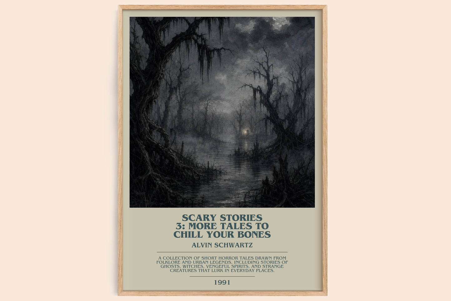Scary Stories 3: More Tales To Chill Your Bones Bookish Wall Art – A.