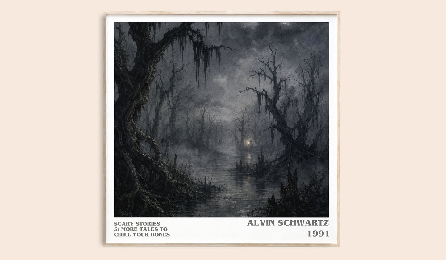 Scary Stories 3: More Tales To Chill Your Bones Literary Art Print –