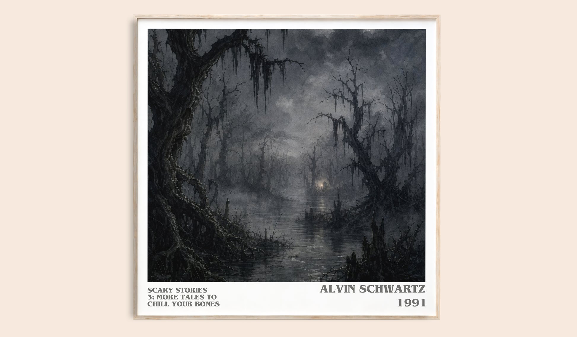Scary Stories 3: More Tales To Chill Your Bones Literary Art Print –