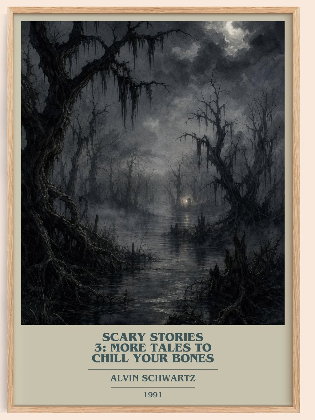 Scary Stories 3: More Tales To Chill Your Bones Book Cover Poster –