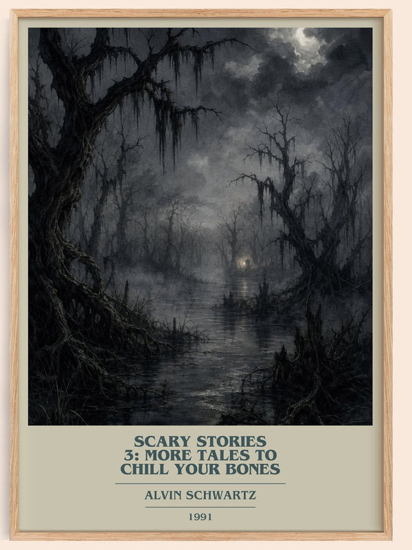 Scary Stories 3: More Tales To Chill Your Bones Book Cover Poster –