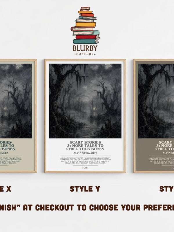 Scary Stories 3: More Tales To Chill Your Bones Bookish Wall Art – A.