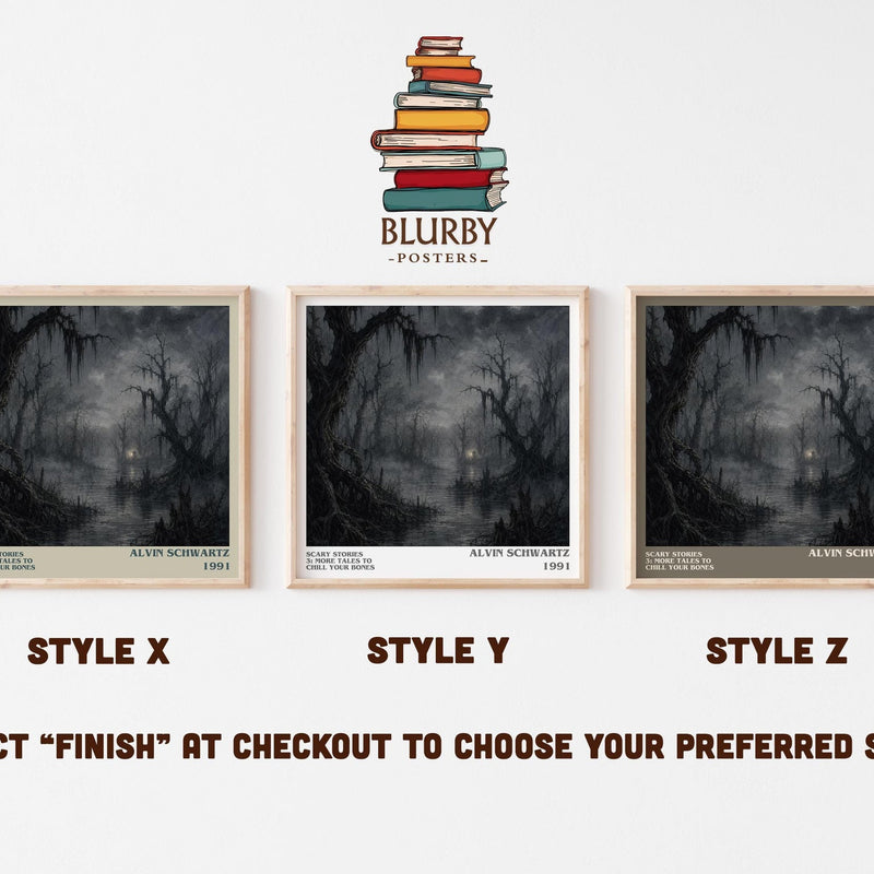 Scary Stories 3: More Tales To Chill Your Bones Literary Art Print –