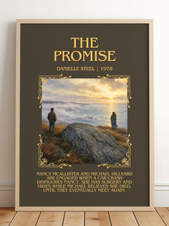 The Promise Minimalist Book Poster by Danielle Steel – image 2