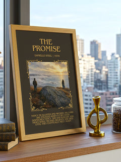 The Promise Minimalist Book Poster by Danielle Steel – image 3