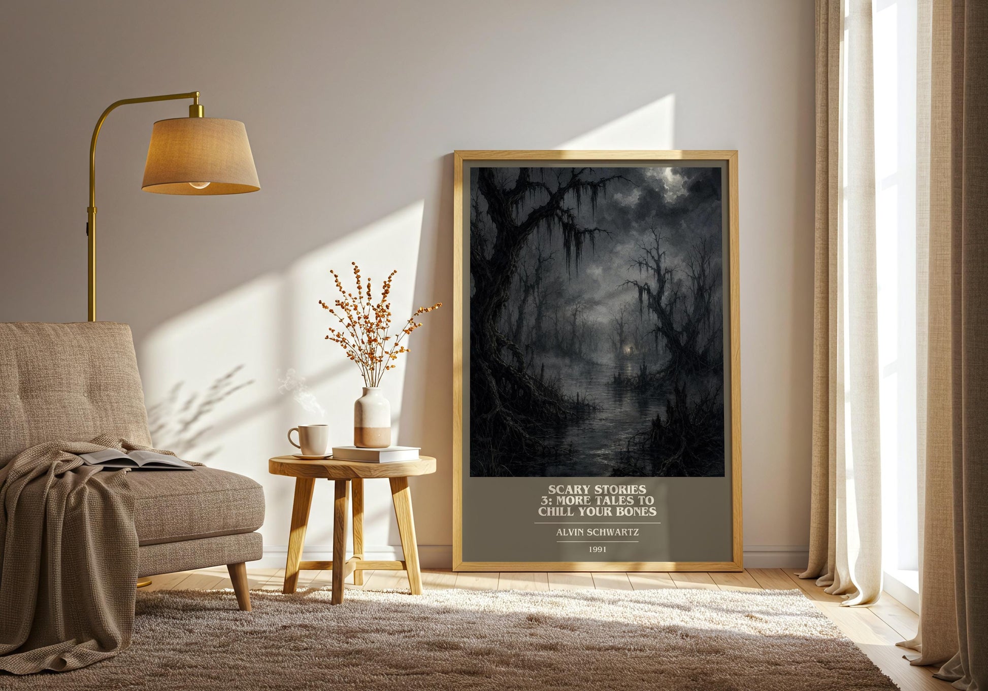 Scary Stories 3: More Tales To Chill Your Bones Book Cover Poster –