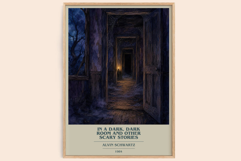 In A Dark, Dark Room And Other Scary Stories Book Cover Poster – A.