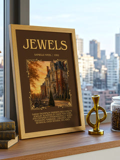 Jewels Minimalist Book Poster by Danielle Steel – image 3