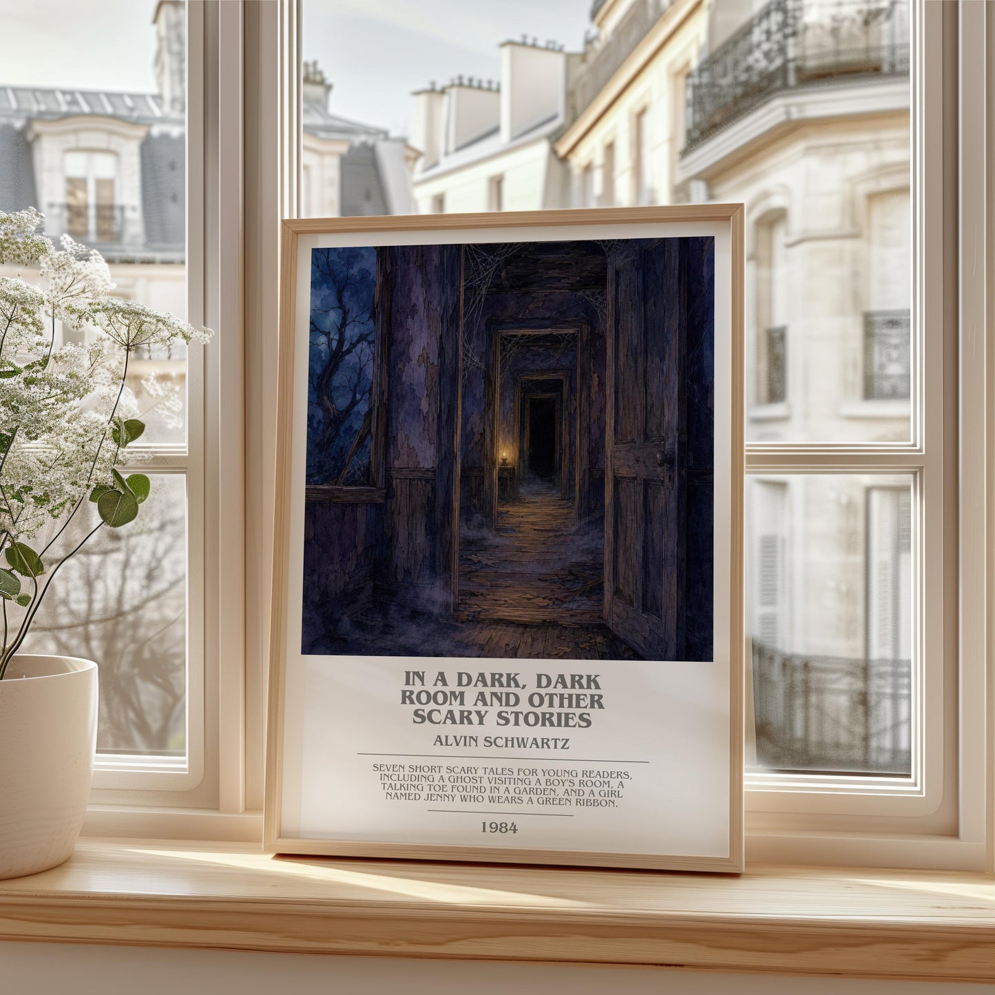 In A Dark, Dark Room And Other Scary Stories Bookish Wall Art – A.
