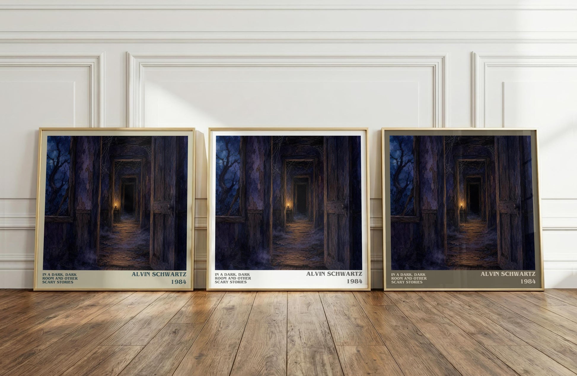 In A Dark, Dark Room And Other Scary Stories Literary Art Print – A.